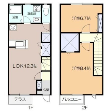 Pour Toujoursの物件間取画像